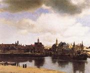 View over Delft